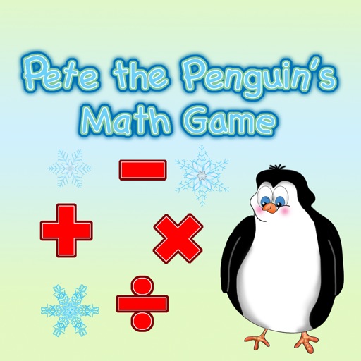 Pete the Penguin's Math Game iOS App