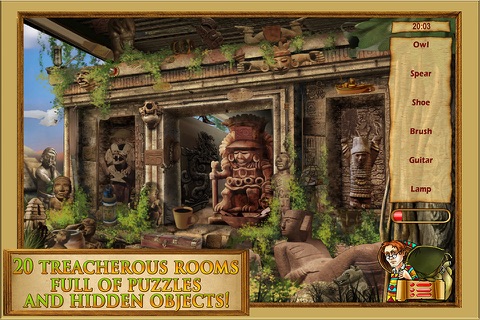 Hidden Objects: Aztec Adventure - Great Pyramid screenshot 2