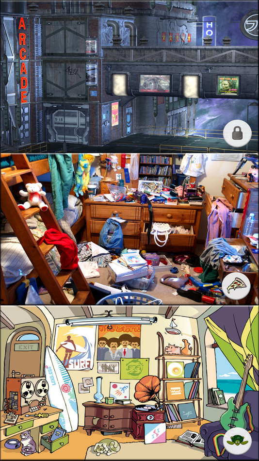 #3. Hidden Objects Challenge - Spot the secret object! (iOS) By: Digital Bananas, LLC