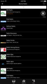 Bosnian Radio screenshot