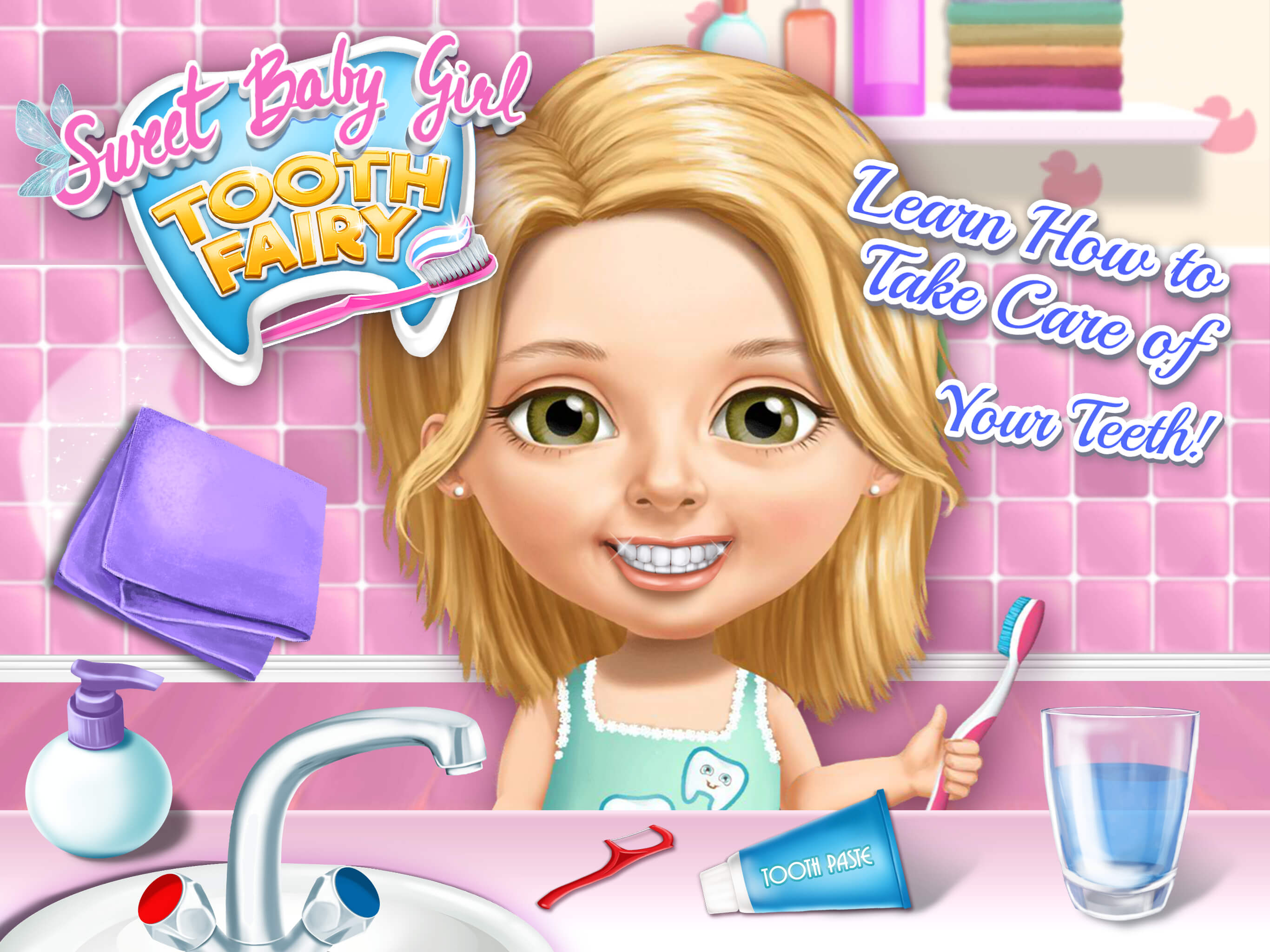 Sweet Baby Girl Tooth Fairy - Little Fairyland