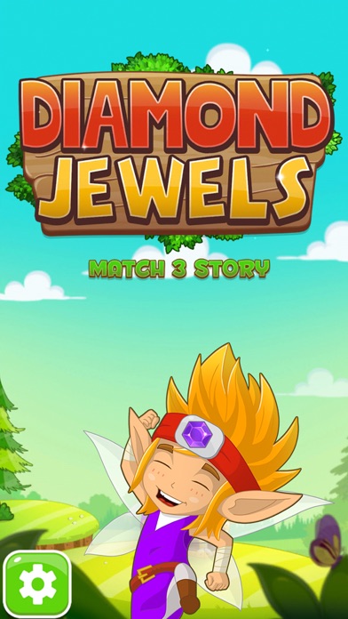 How to cancel & delete Diamond Jewels: Match 3 Game from iphone & ipad 1