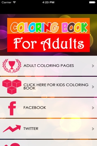 Coloring Book For Adults - Relaxing, Anti-Stress and Therapetic Coloring Book screenshot 2