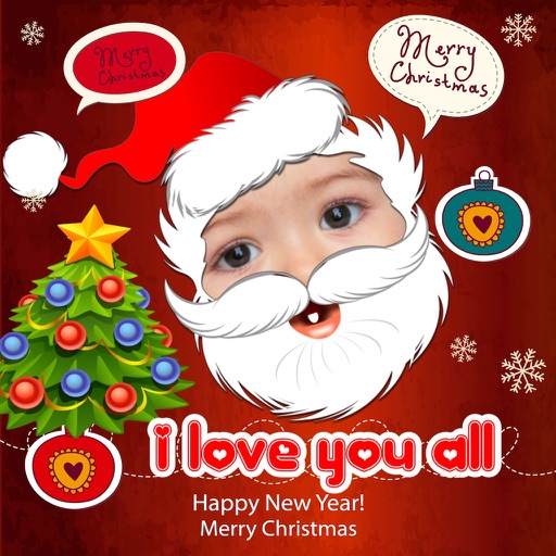 Xmas Photo Frames and Stickers Pro icon