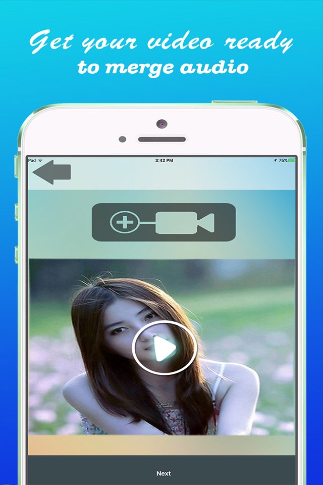 Combine Audio Video: Add Music Soundtrack Tune To Videos for Fun screenshot 2