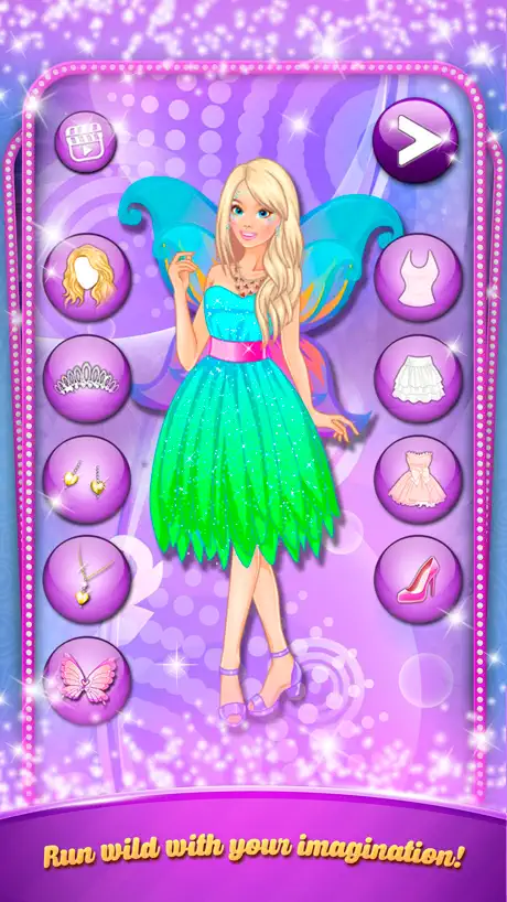 Cute Fairy Princess Girl - Fashion wonders