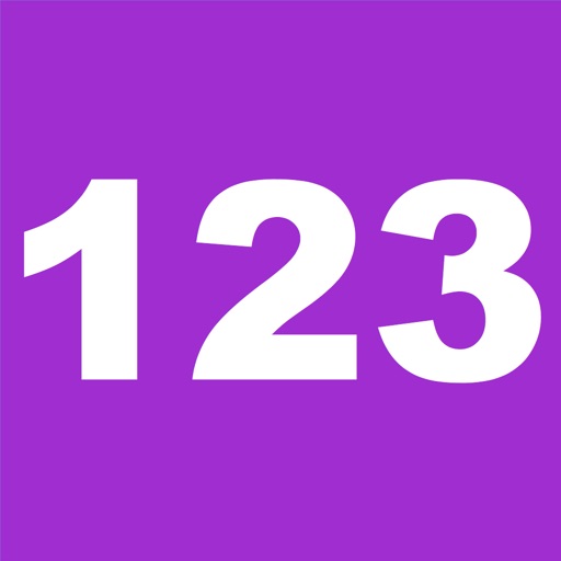 Flash Cards 123 Numbers Learning and Skill Drill icon