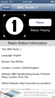 uk radio live (united kingdom) iphone screenshot 3
