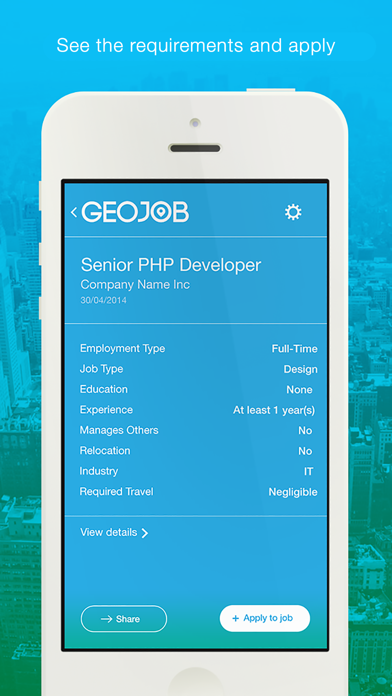 How to cancel & delete GeoJob - Find job openings around you from iphone & ipad 4
