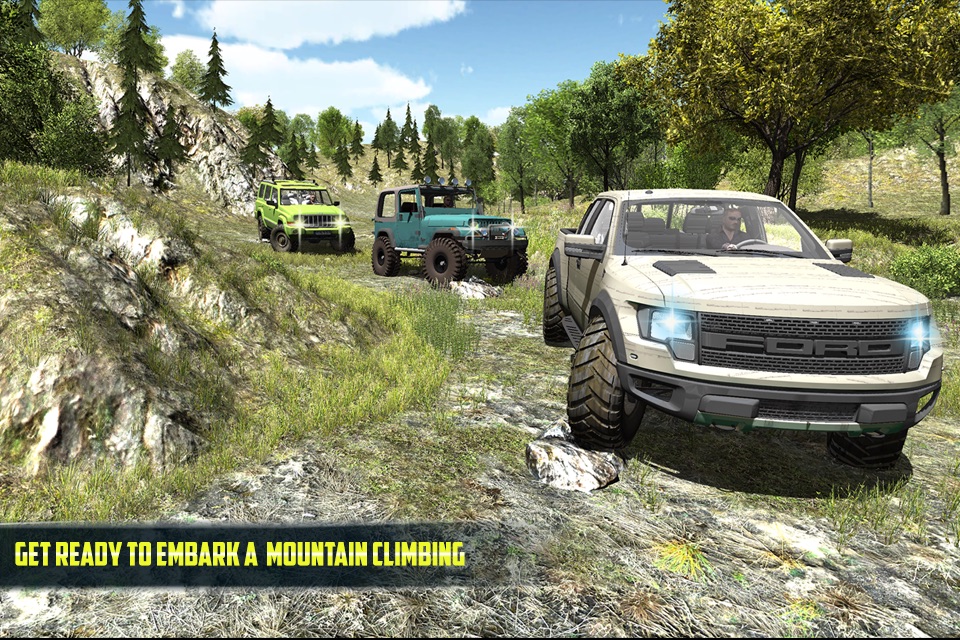 4X4 Offroad Jeep Mountain Hill screenshot 2