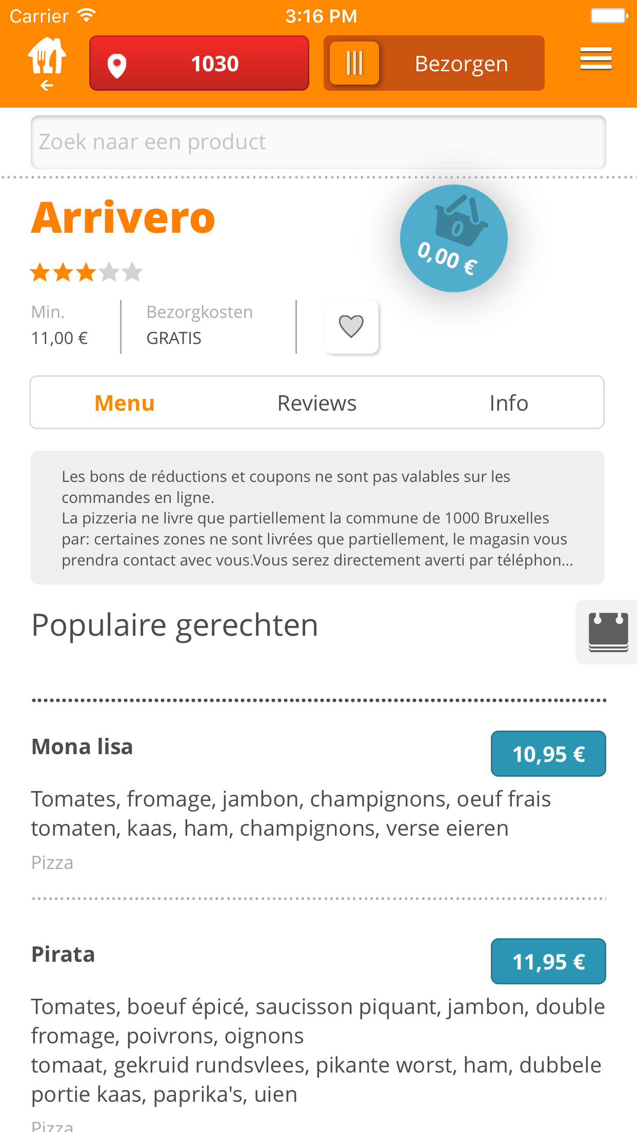 JUST EAT – Eten bestellen