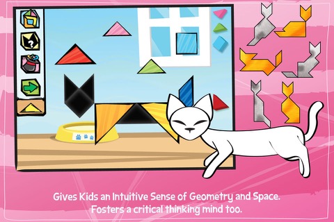 Kids Doodle & Discover: Cats 2, Cartoon Tangramのおすすめ画像2