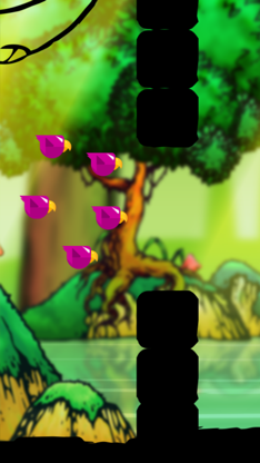Bird Land - Fly keep candy and spawn bad world screenshot 2