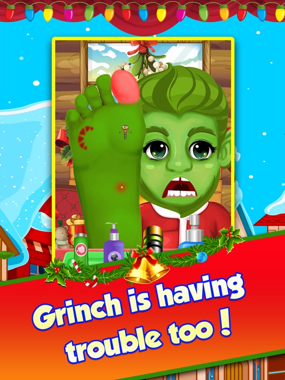 Screenshot #6 pour Christmas Foot Spa Doctor - little santa baby salon kids games for boys & girls!