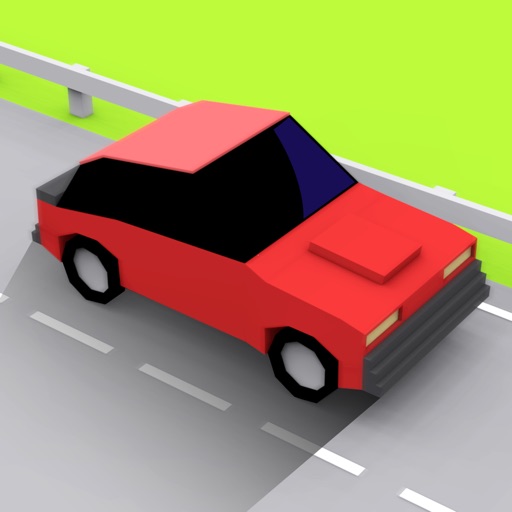 Blocky Crossy Traffic Racer Icon