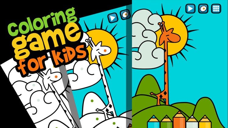 Discovering Colors - Animals | Coloring Book kids screenshot-0