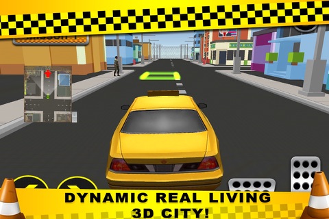 Taxi Driver Simulator 3D screenshot 2