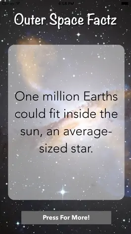 Game screenshot Outer Space Factz apk