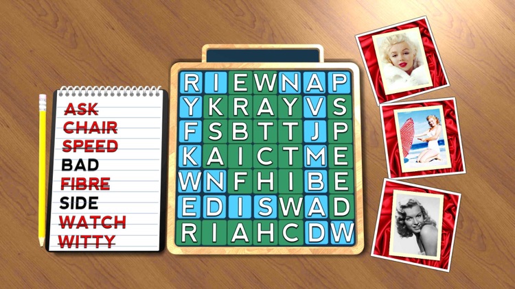 Wordsearch Revealer Marilyn