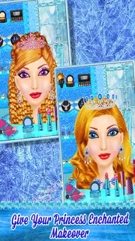 Game screenshot Fashion ice queen hair styles salon – Beauty queen magic makeover hair salon booth for girls & kids hack