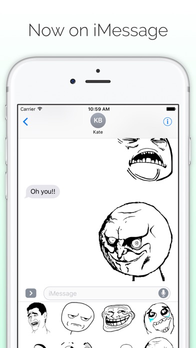 How to cancel & delete Meme Faces - Memes for iMessage from iphone & ipad 2