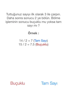 Game screenshot EG Aklından Bir Sayı Tut apk