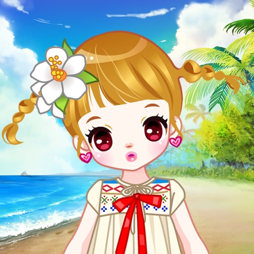 Beach Girl - Sweet Baby Dress Up Salon for Kids iOS App