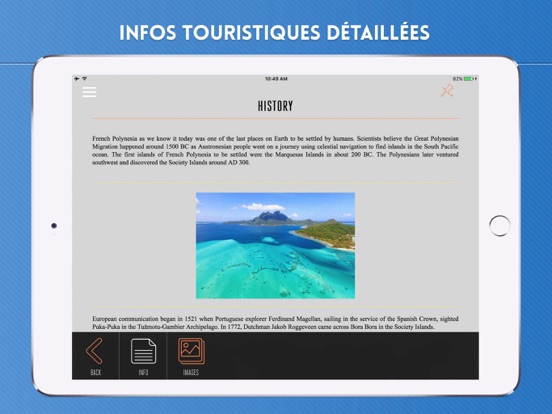 Screenshot #6 pour Polynésie Française Guide de Voyage