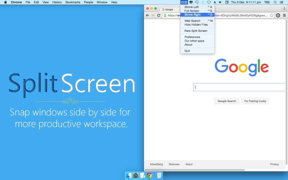 #1. Split Screen (macOS) 由: Upnexo Technologies Private Limited