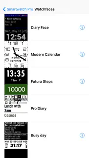 smartwatch pro for pebble iphone screenshot 2