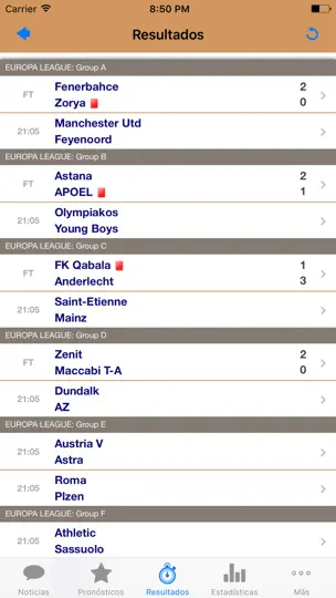 Captura de pantalla de Apuestas Deportivas - La Base Para Tus Apuestas en iPhone 3