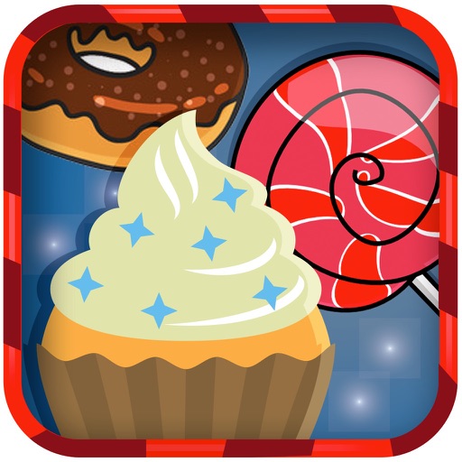 Vip Sweets, Candy and Cookie Jackpot Casino Games Icon