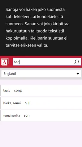 Game screenshot Otavan sanastot apk