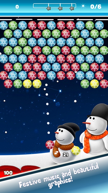 Bubble Shooter New Year - Winter holidays