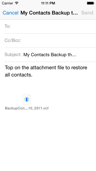 My Contacts Backup Pro (Easy contacts backup)のおすすめ画像5