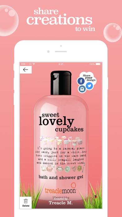 How to cancel & delete Treaclemoon – Design you own unique products!! from iphone & ipad 4