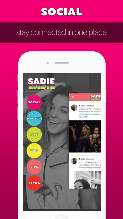 Sadie Robertson Official App