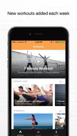 Game screenshot 7 Minute Workout App by Track My Fitness mod apk
