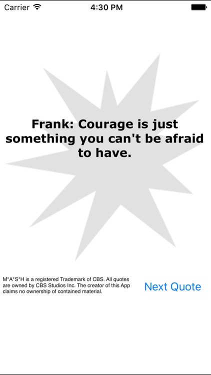 M*A*S*H Quotes screenshot-4