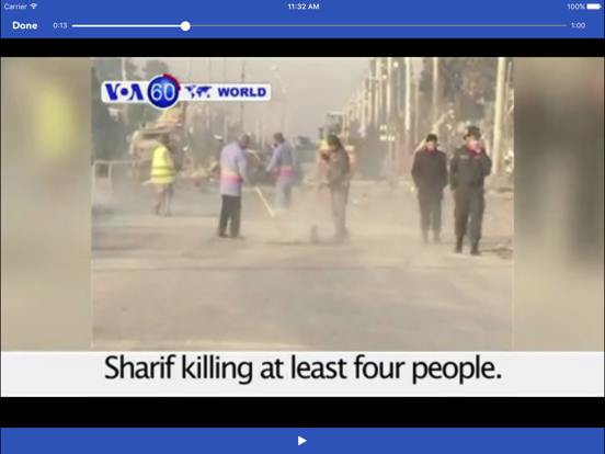 VOA 뉴스 iPad screenshot 3