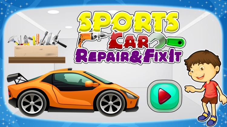 Sports car Repair & Fix it - Cleanup Spa Salon
