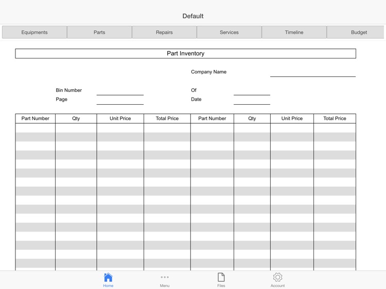 Part Inventory Pro