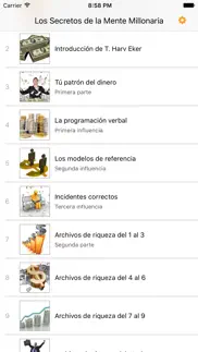 los secretos de la mente millonaria - audiolibro iphone capturas de pantalla 1