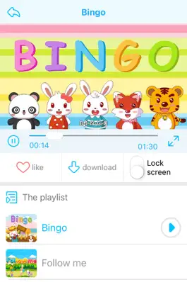 Game screenshot Kids Songs，Children Song, Learning Kids song，English Songs for Children 1-9 Years Old hack