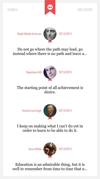 Quotes to Go — Notebook for your Quotes screenshot-0