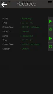 irecord audio recorder : voice recorder iphone screenshot 4