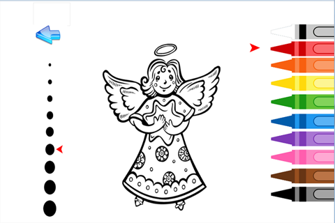 Kids Coloring Christmas screenshot 4