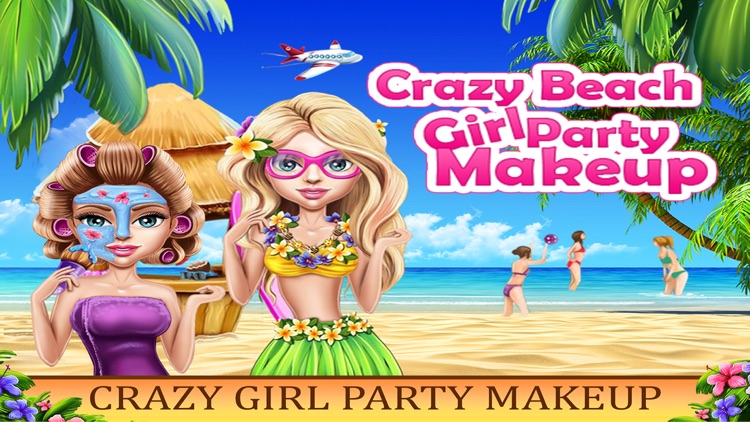 Crazy Beach Girl Party Makeup