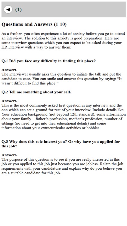 HR Interview Preparation Guide screenshot-3