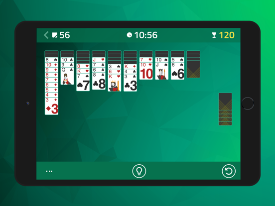 Spider Solitaire Card Game. iPad screenshot 5 - Games app